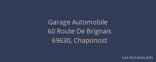 Garage Automobile