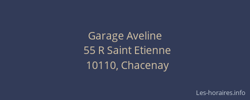 Garage Aveline