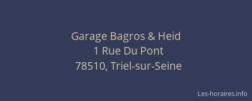 Garage Bagros & Heid