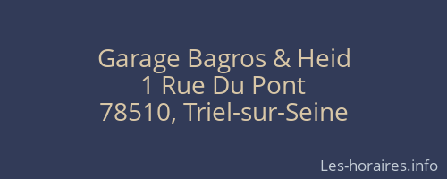 Garage Bagros & Heid