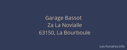 Garage Bassot