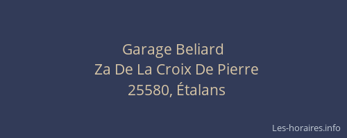 Garage Beliard