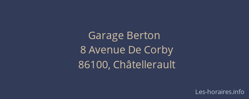 Garage Berton