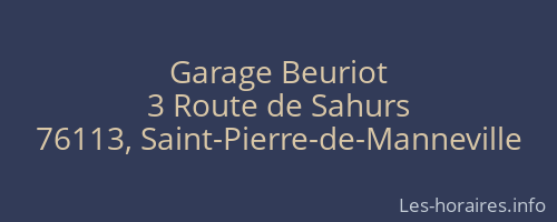 Garage Beuriot
