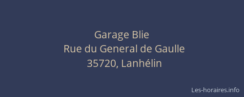 Garage Blie