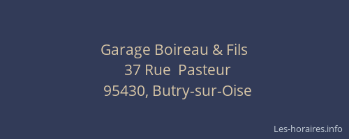 Garage Boireau & Fils