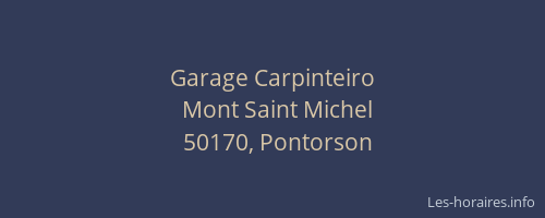 Garage Carpinteiro