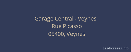 Garage Central - Veynes