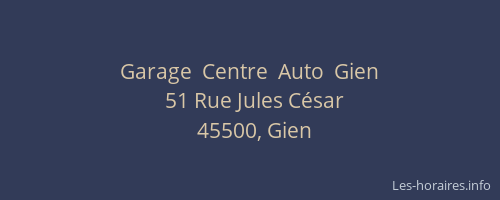 Garage  Centre  Auto  Gien