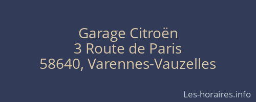 Garage Citroën