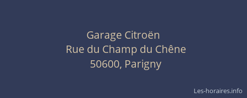 Garage Citroën