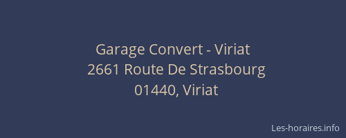 Garage Convert - Viriat