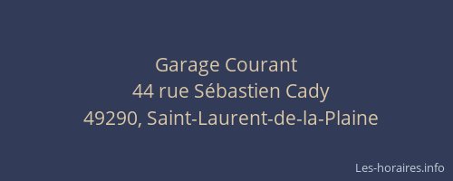 Garage Courant