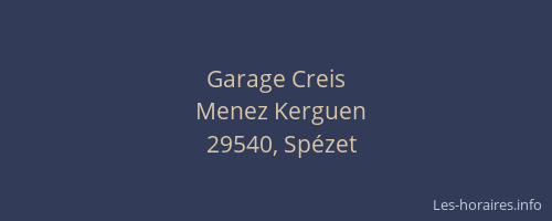 Garage Creis
