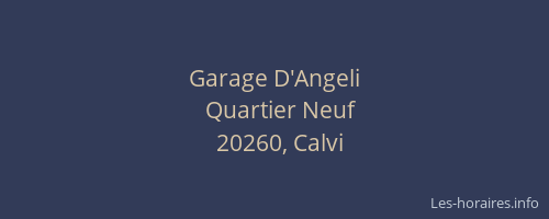 Garage D'Angeli