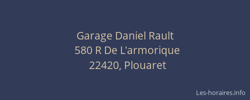 Garage Daniel Rault