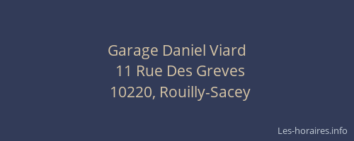 Garage Daniel Viard