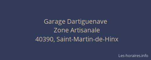 Garage Dartiguenave