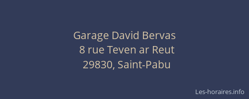 Garage David Bervas