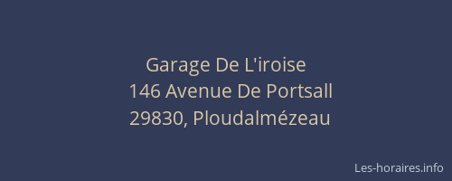 Garage De L'iroise
