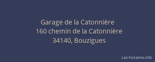Garage de la Catonnière