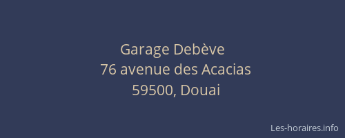 Garage Debève