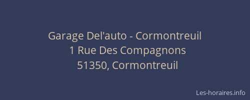 Garage Del'auto - Cormontreuil