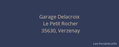 Garage Delacroix
