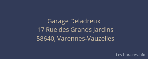 Garage Deladreux