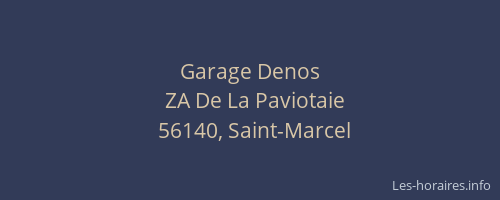 Garage Denos