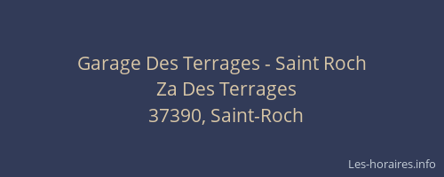 Garage Des Terrages - Saint Roch