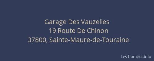 Garage Des Vauzelles