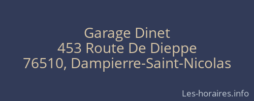 Garage Dinet