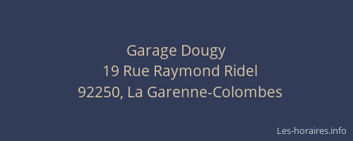 Garage Dougy