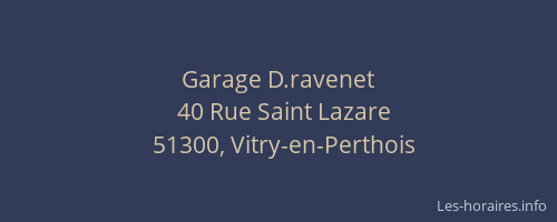 Garage D.ravenet