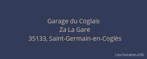 Garage du Coglais