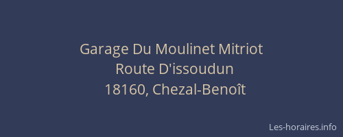 Garage Du Moulinet Mitriot