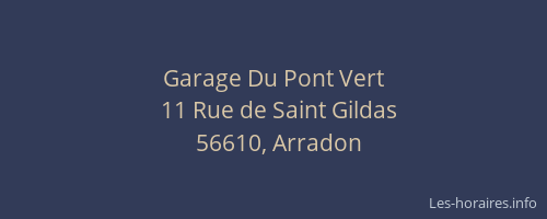 Garage Du Pont Vert