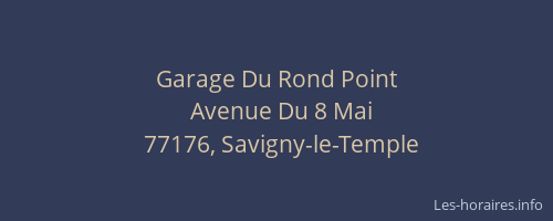 Garage Du Rond Point