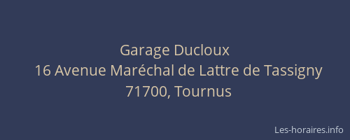 Garage Ducloux