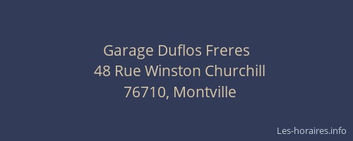 Garage Duflos Freres