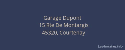 Garage Dupont