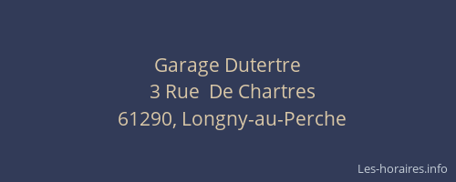 Garage Dutertre