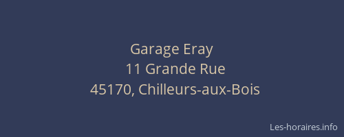 Garage Eray