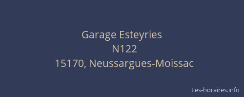 Garage Esteyries