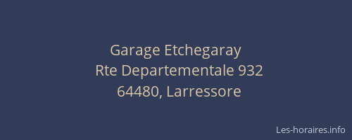 Garage Etchegaray