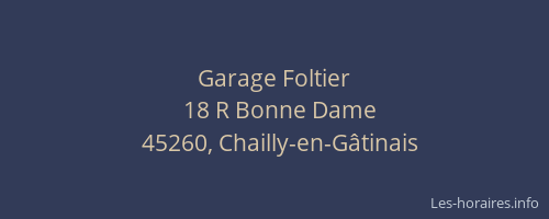 Garage Foltier