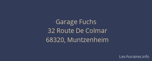Garage Fuchs