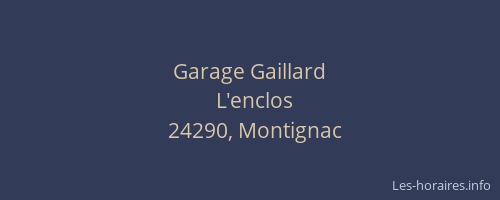 Garage Gaillard