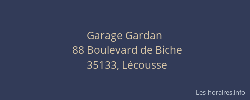 Garage Gardan